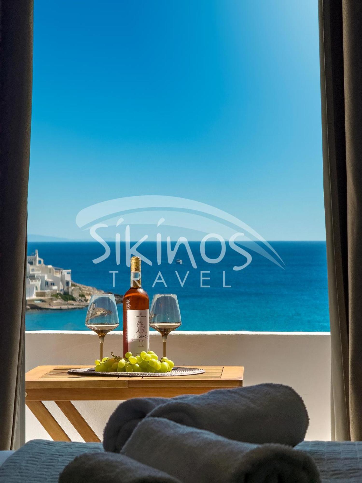 Galini Rooms Sikinos Travel Exteriör bild